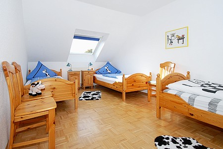 Ferienwohnung „Kuh“ - Schlafzimmer 2/Kinderzimmer