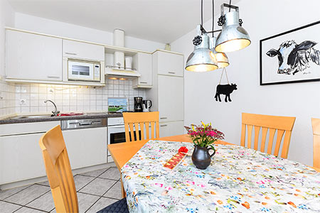 Ferienwohnung „Kuh“ - Küche