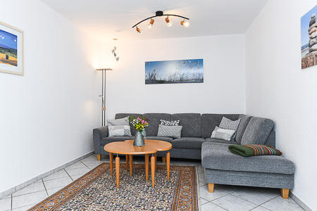 Ferienwohnung „Kuh“ - Wohnzimmer