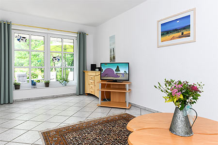 Ferienwohnung „Kuh“ - Wohnzimmer