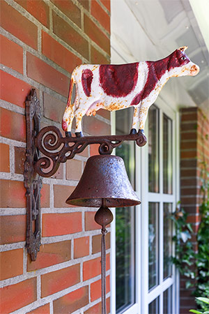 Ferienwohnung „Kuh“ - Terrasse