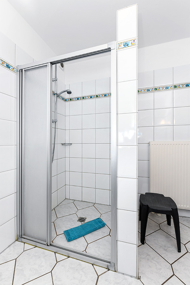 Ferienwohnung „Seestern“ - Badezimmer