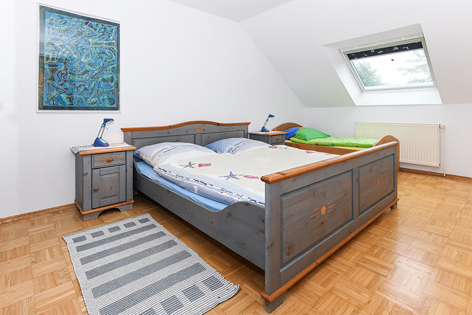 Ferienwohnung „Seestern“ - Schlafzimmer