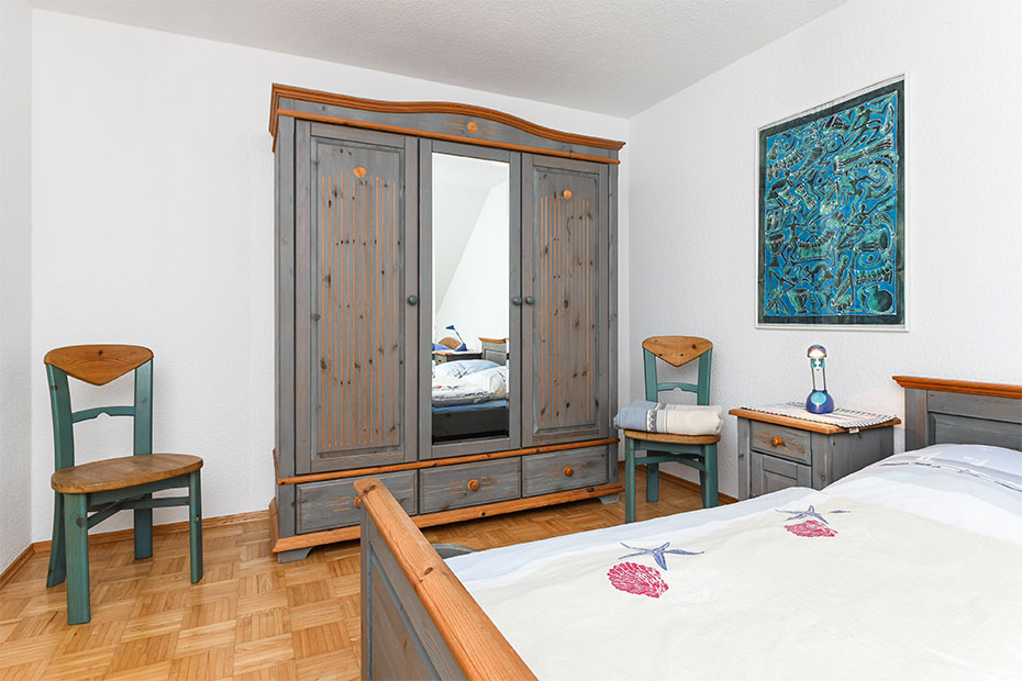 Ferienwohnung „Seestern“ - Schlafzimmer