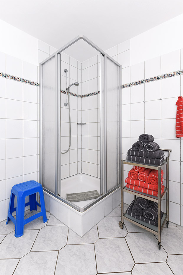 Ferienwohnung „Utkiek“ - Badezimmer