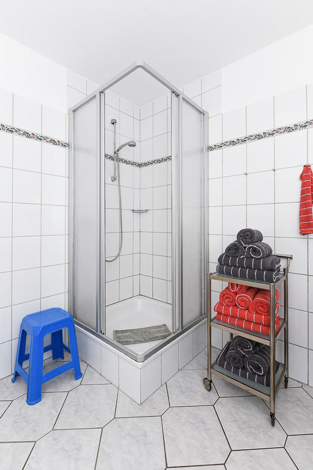 Ferienwohnung „Utkiek“ - Badezimmer