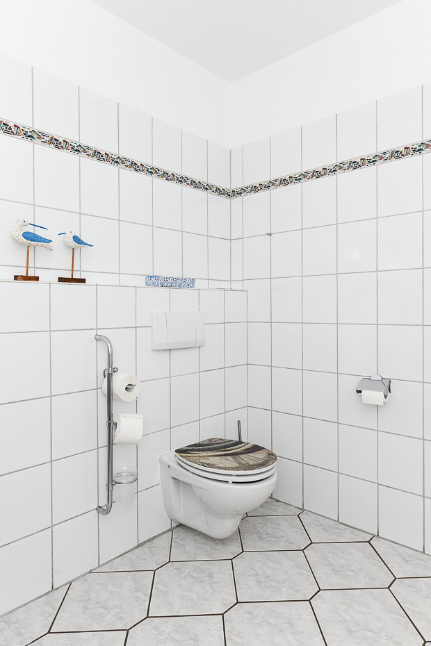 Ferienwohnung „Utkiek“ - Badezimmer