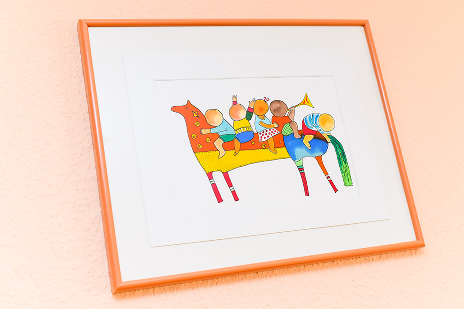 Ferienwohnung „Utkiek“ - Schlafzimmer 2/Kinderzimmer