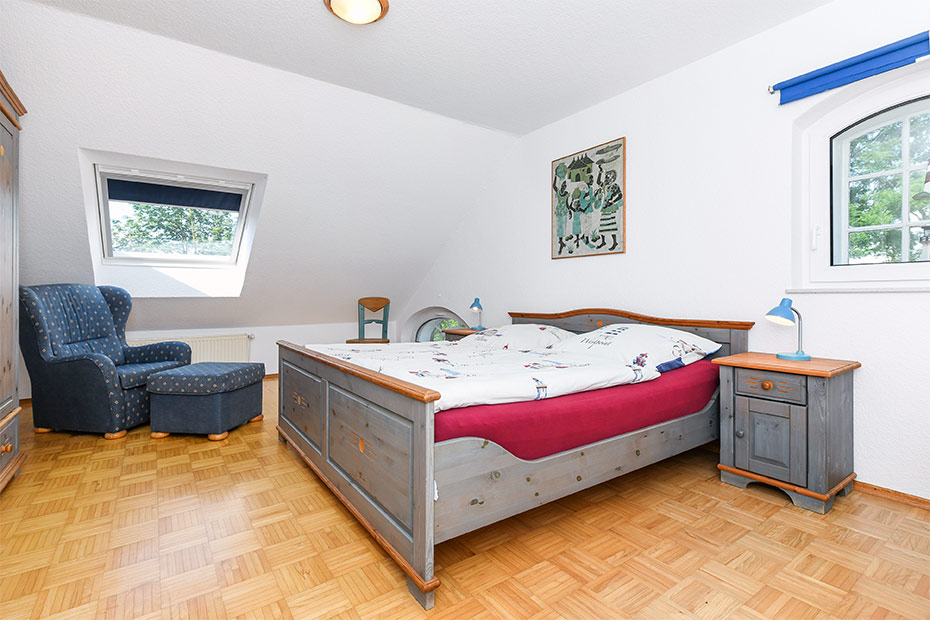 Ferienwohnung „Utkiek“ - Schlafzimmer 1