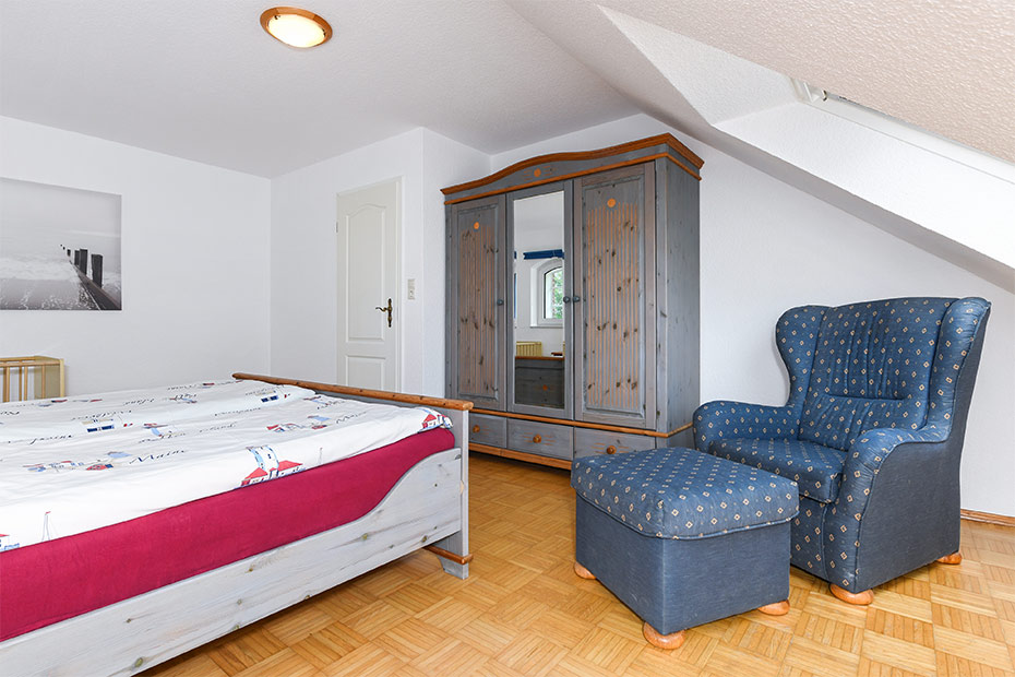 Ferienwohnung „Utkiek“ - Schlafzimmer 1