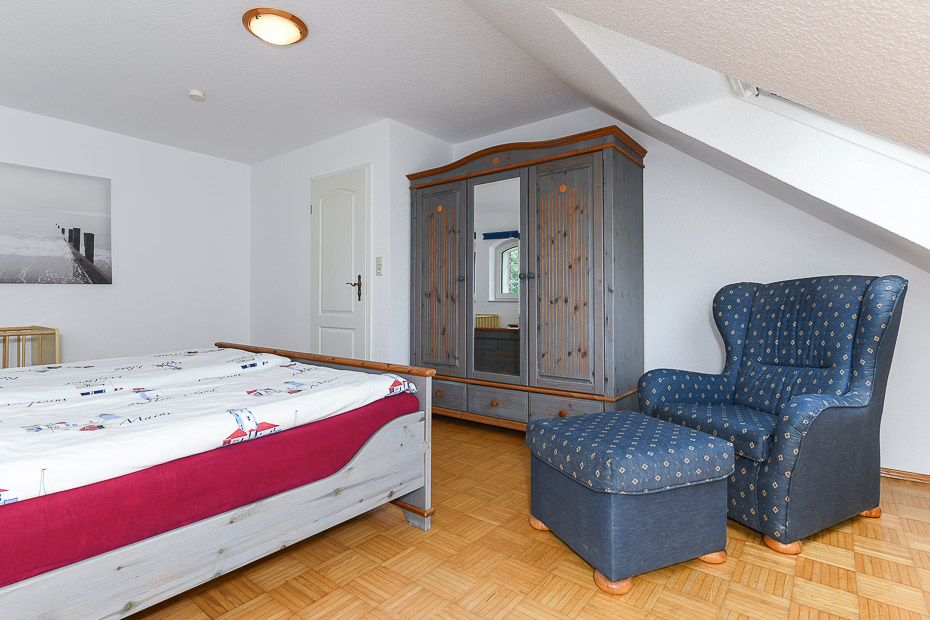 Ferienwohnung „Utkiek“ - Schlafzimmer 1