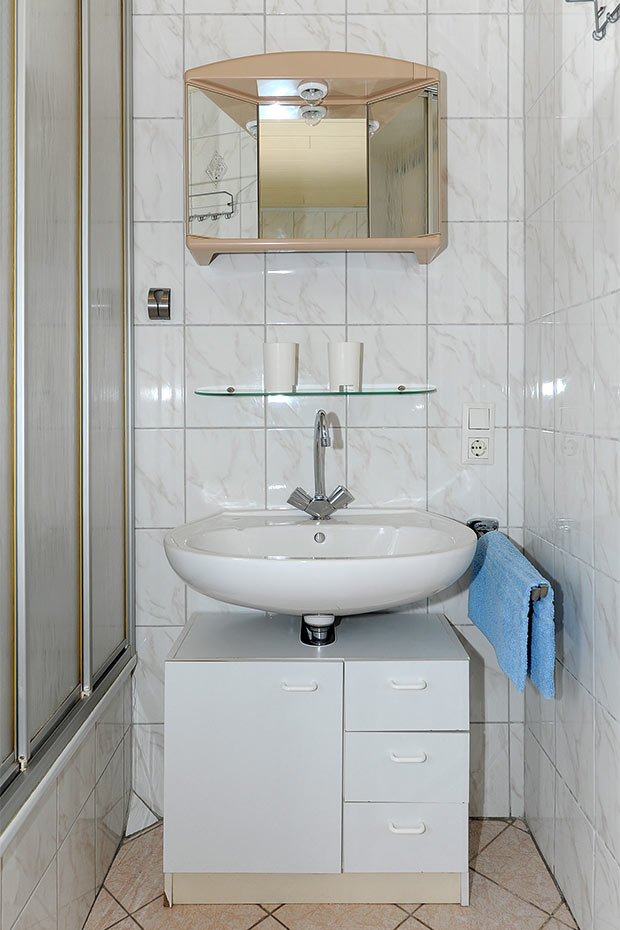 Ferienwohnung „Weitblick“ - Badezimmer