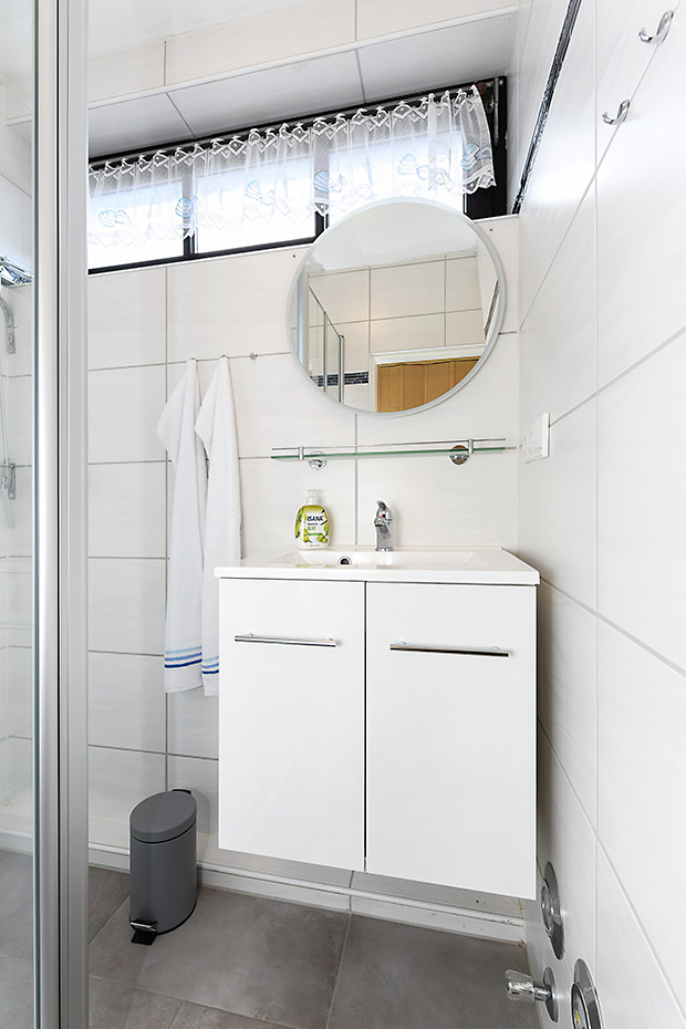 Ferienwohnung „Seepferdchen“ - Badezimmer