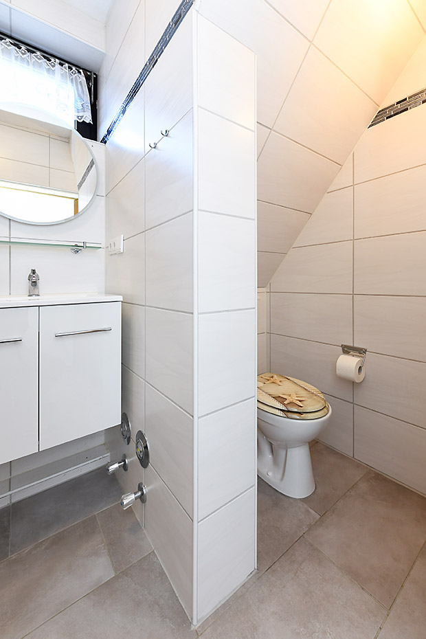 Ferienwohnung „Seepferdchen“ - Badezimmer