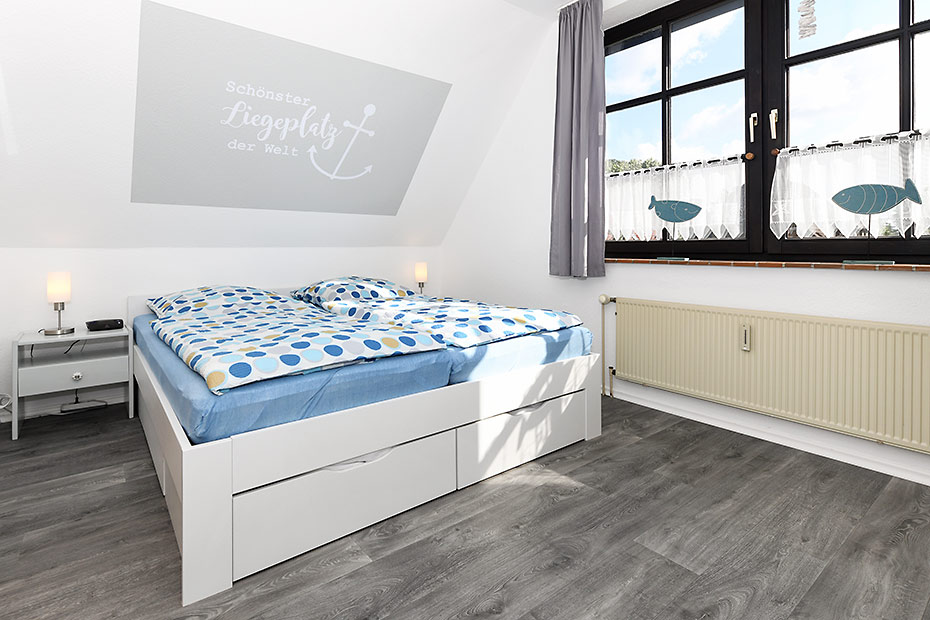 Ferienwohnung „Seepferdchen“ - Schlafzimmer