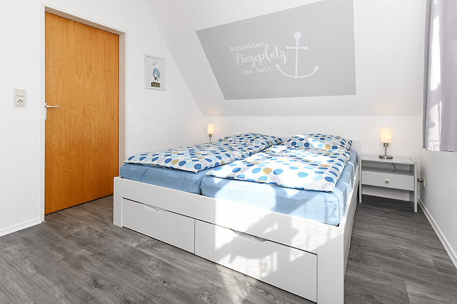 Ferienwohnung „Seepferdchen“ - Schlafzimmer