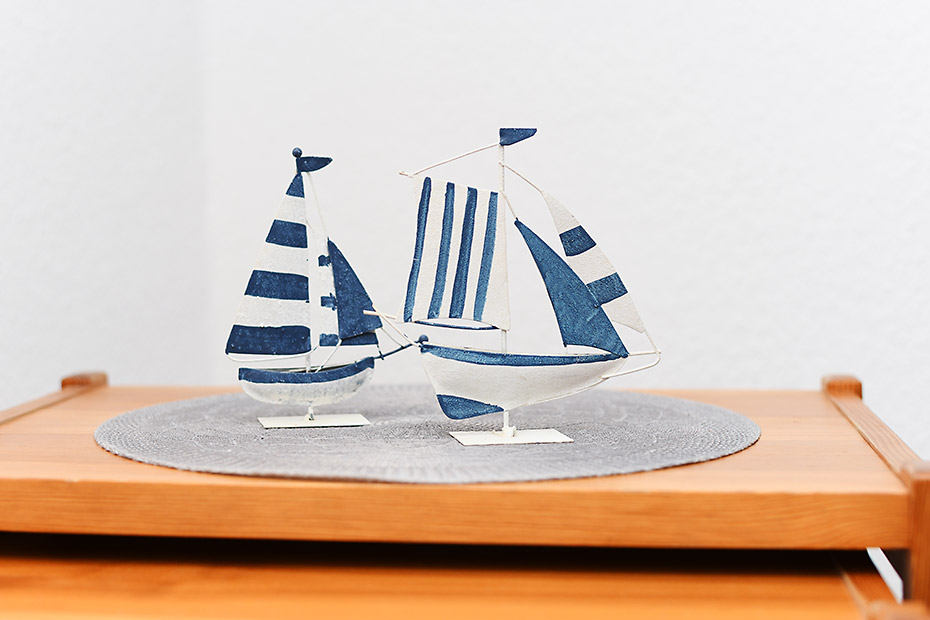 Ferienwohnung „Seepferdchen“ - Wohnraum mit integrierter Küche