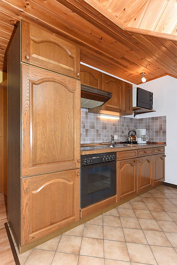 Ferienwohnung „Christophers“ - Wohnzimmer mit integriertem Küchenbereich