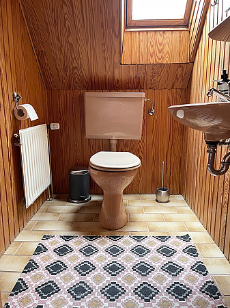 Ferienwohnung Efferz - separates zweites WC