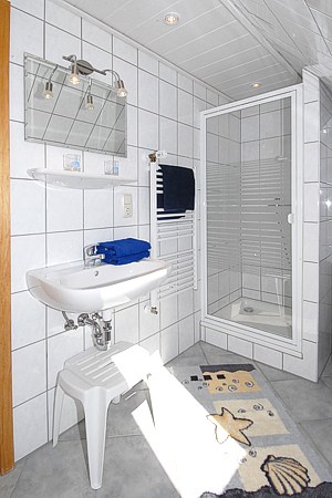 Ferienwohnung - Badezimmer