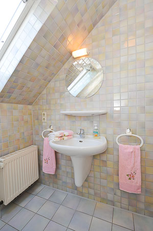 Ferienwohnung im Landhaus „Eulennest“ - Badezimmer