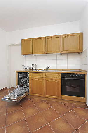 Ferienwohnung „Erdgeschoss“ - Küche