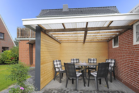 Ferienwohnung „Erdgeschoss“ - Terrasse