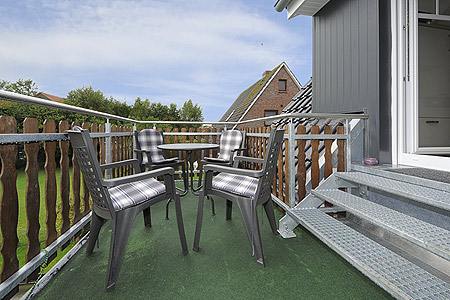 Ferienwohnung „Obergeschoss“ - Balkon