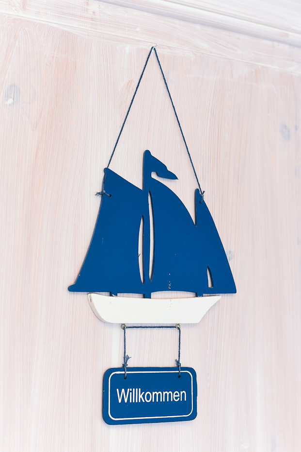 Ferienwohnung „Haus Janssen“ - Wohnzimmer mit integriertem Küchenbereich