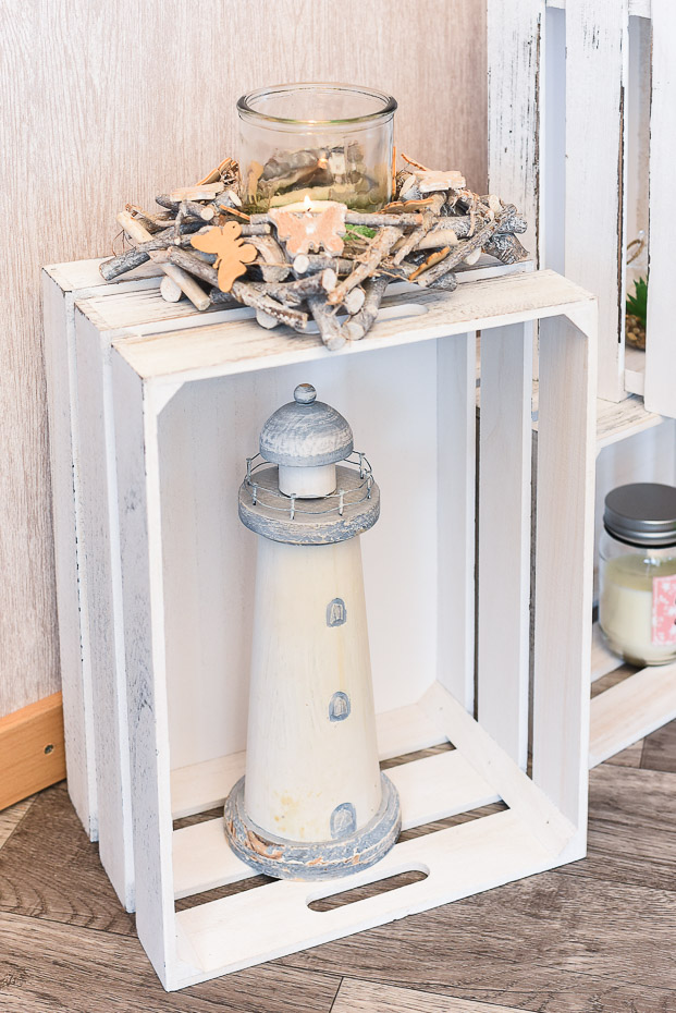 Ferienwohnung „Haus Janssen“ - Wohnzimmer mit integriertem Küchenbereich