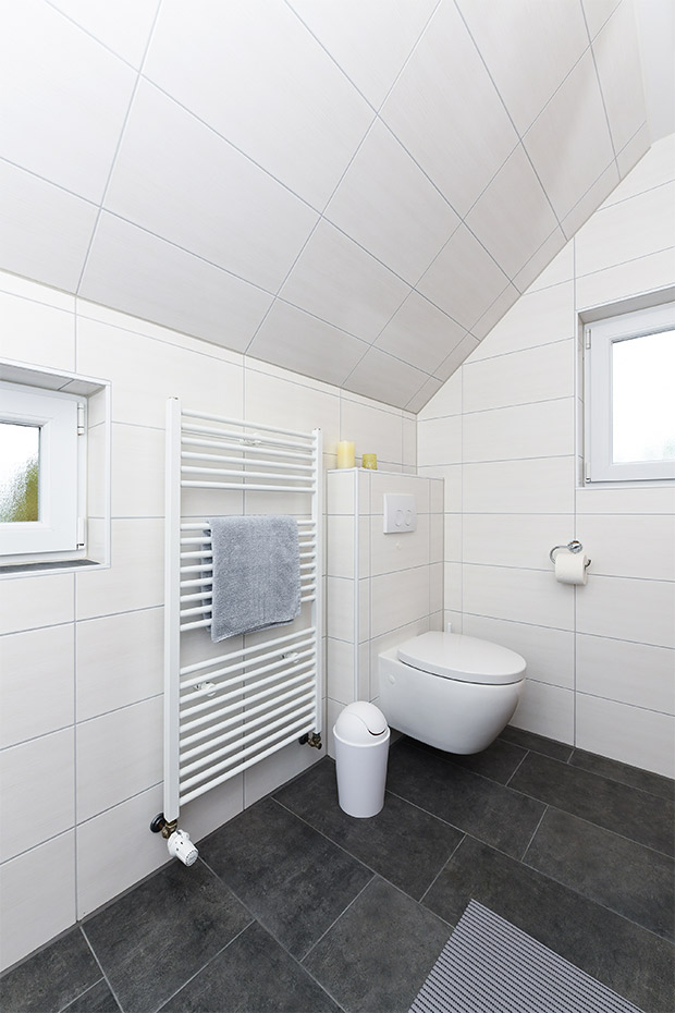 Ferienwohnung „Nordmoor“ - Badezimmer