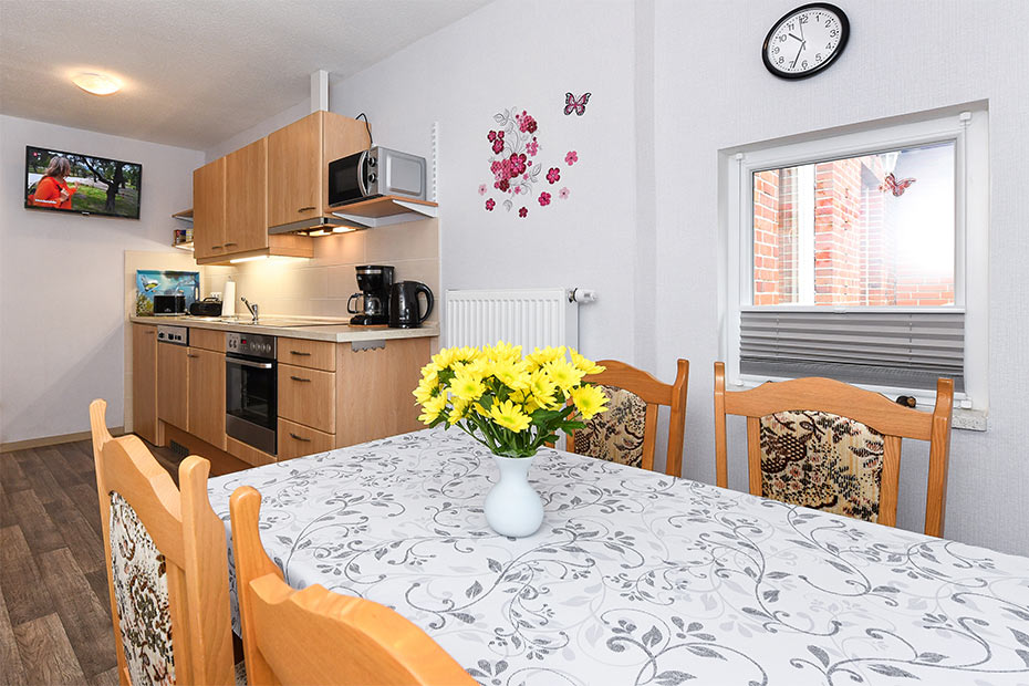 Ferienwohnung „Nordmoor“ - Wohnküche