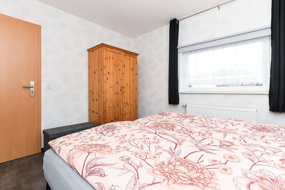Ferienwohnung „Nordmoor“ - Schlafzimmer