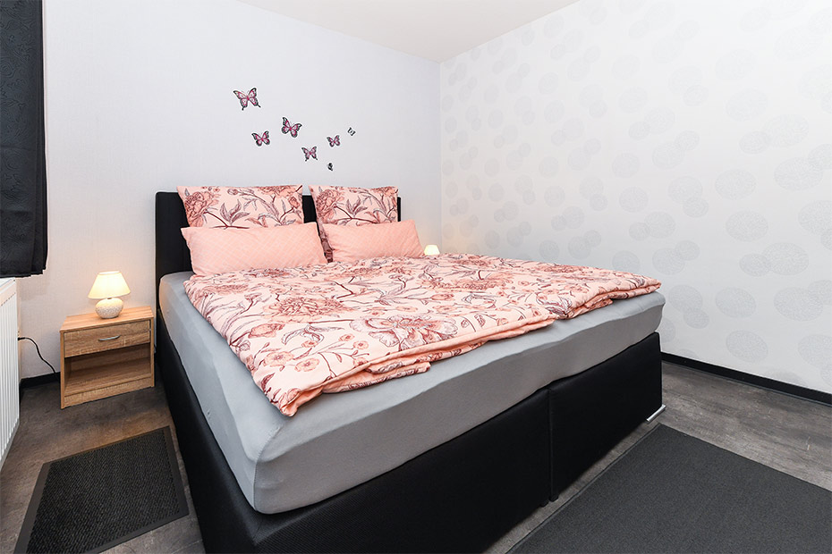 Ferienwohnung „Nordmoor“ - Schlafzimmer