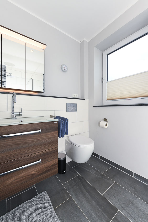 Ferienwohnung „Rehblick“ - Badezimmer