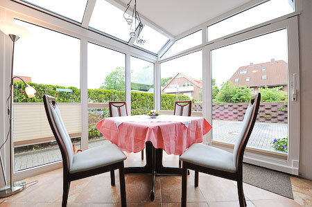 Ferienwohnung „Riegstra“ - Wintergarten