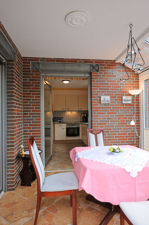 Ferienwohnung „Riegstra“ - Wintergarten