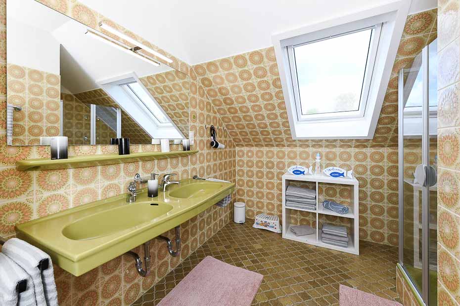 Ferienwohnung „Rotbuche“ - Badezimmer