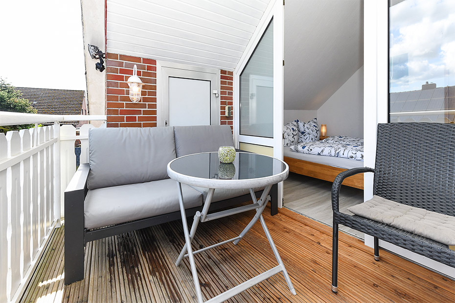 Ferienwohnung „Rotbuche“ - Loggia