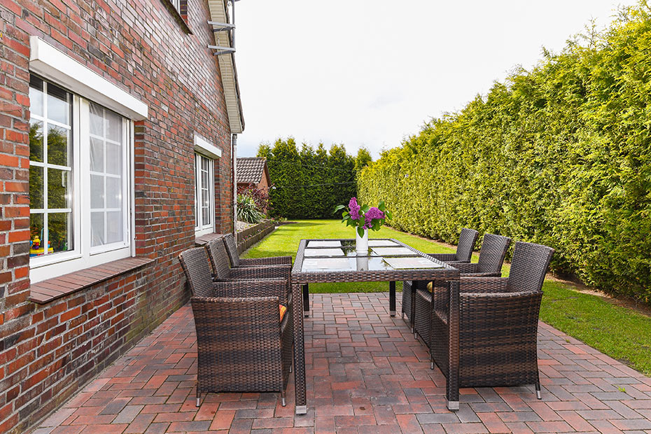 Ferienwohnung „Spielwiese“ - Terrasse