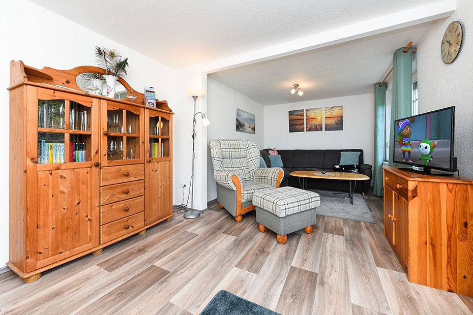 Ferienwohnung „Spielwiese“ - Wohnzimmer