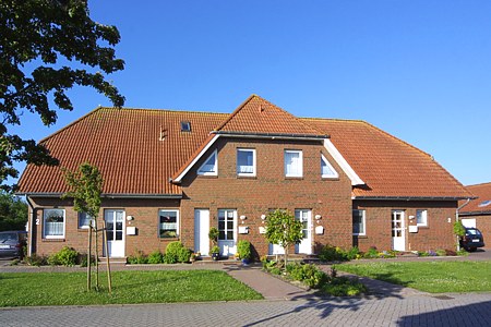 Ferienwohnung „Im Gastfeld 2 A“ - Außenansicht mit Hauseingang