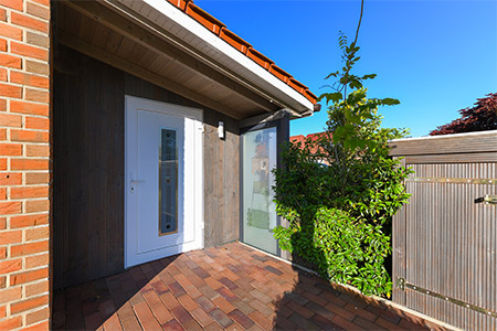 Ferienwohnung 1 - Verschließbarer Fahrradschuppen mit Lademöglichkeit