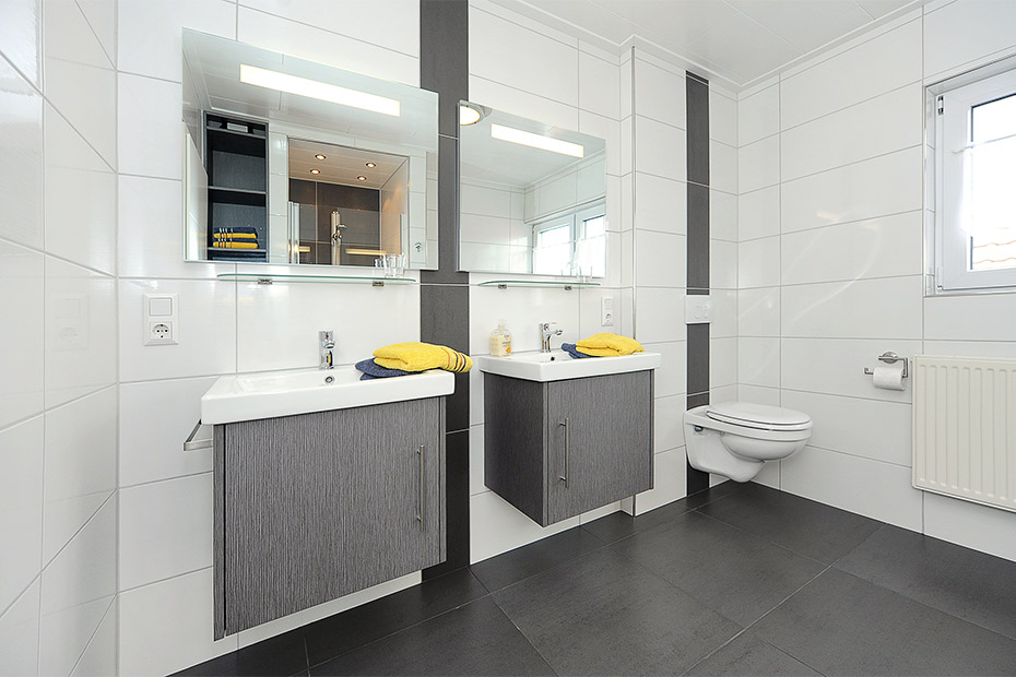 Ferienwohnung 1 - Badezimmer