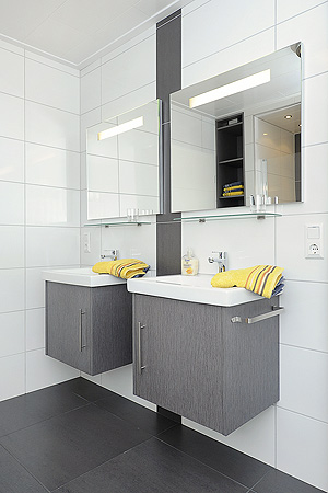 Ferienwohnung 1 - Badezimmer