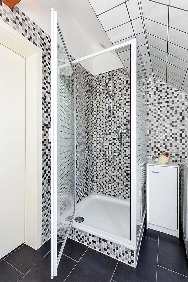 Ferienwohnung „Mühlenblick“ - Badezimmer