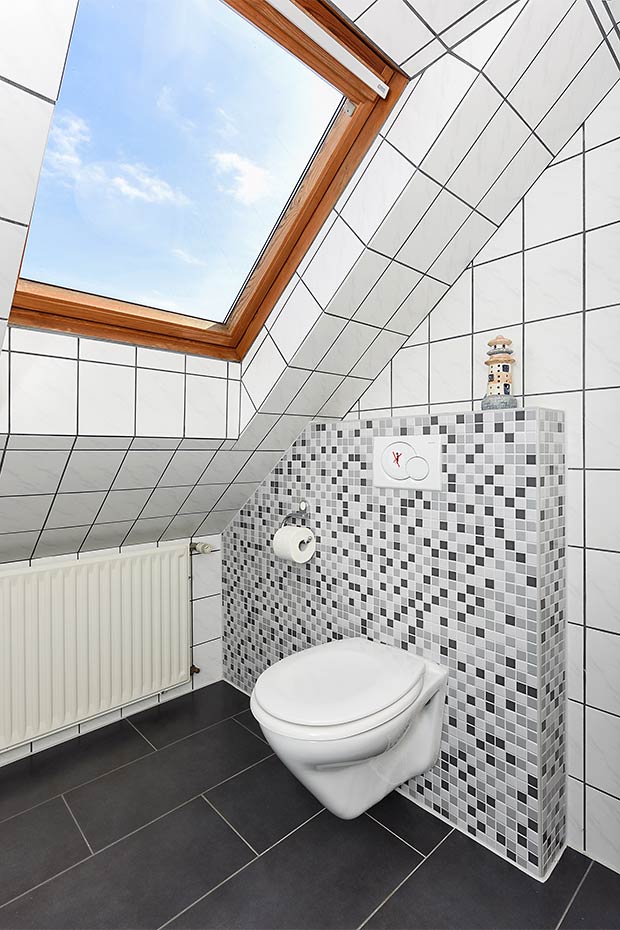 Ferienwohnung „Mühlenblick“ - Badezimmer