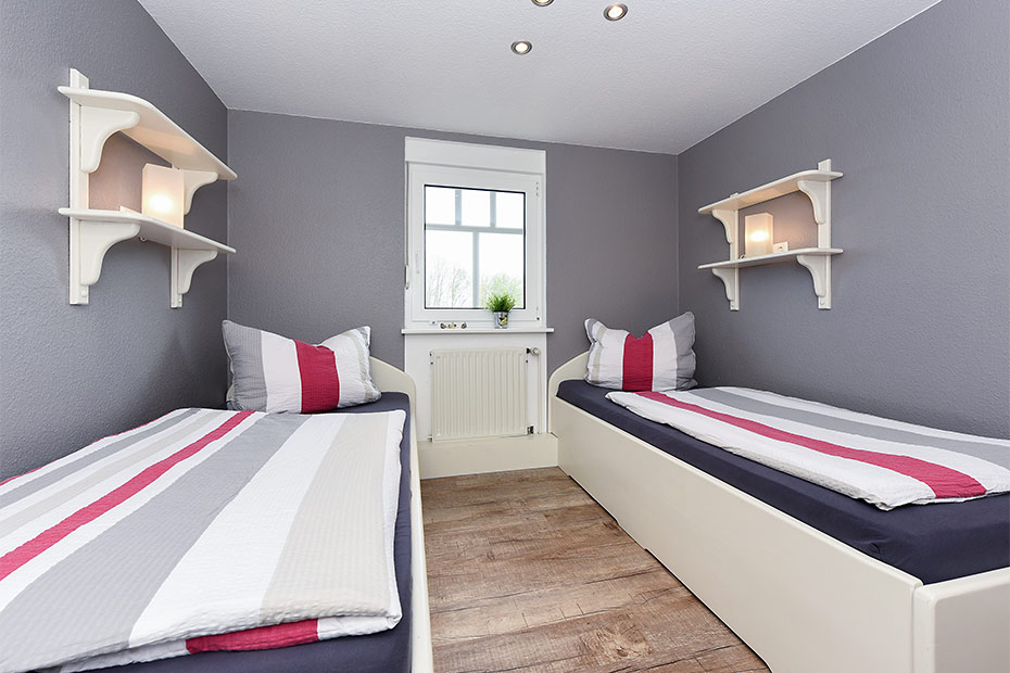 Ferienwohnung „Mühlenblick“ - Schlafzimmer 2/Kinderzimmer