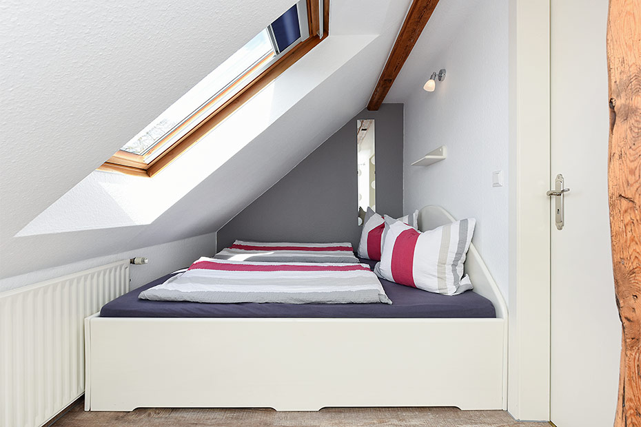 Ferienwohnung „Mühlenblick“ - Schlafzimmer 1