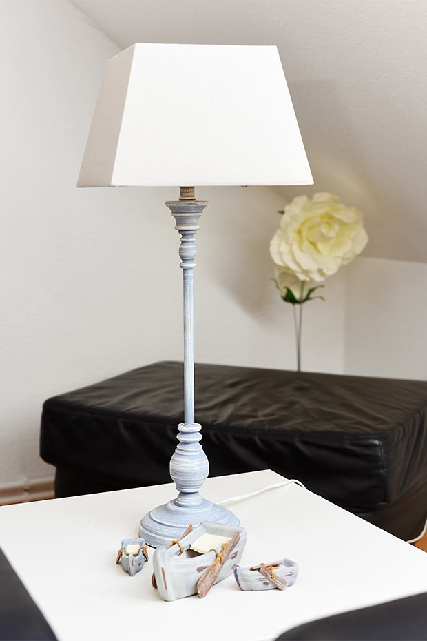 Ferienwohnung „Mühlenblick“ - Wohnzimmer mit integriertem Küchenbereich